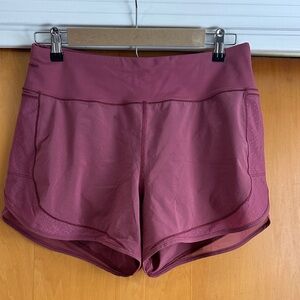 Lululemon Mauve Athletic Shorts